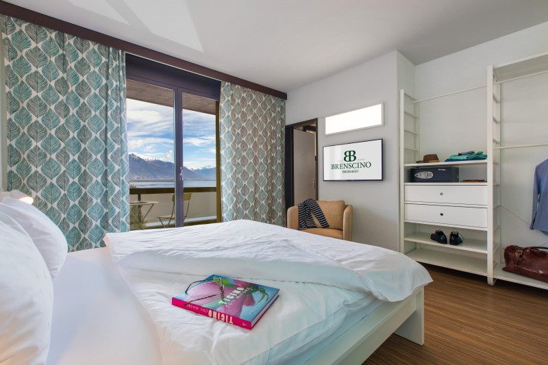 Parkhotel Brenscino Brissago - Small Simple Lake view Room - Seminarhotels Schweiz - MICE Service Group
